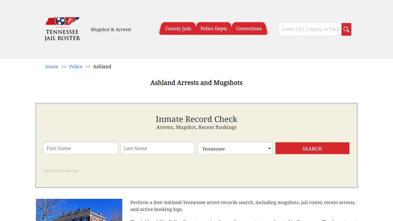 Ashland Arrests and Mugshots | Jail Roster Search